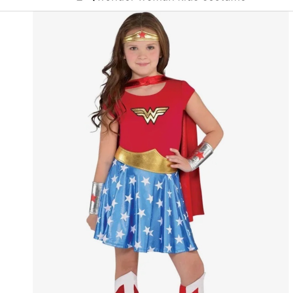 Wonder Woman kids costume - Picture 1 of 5
